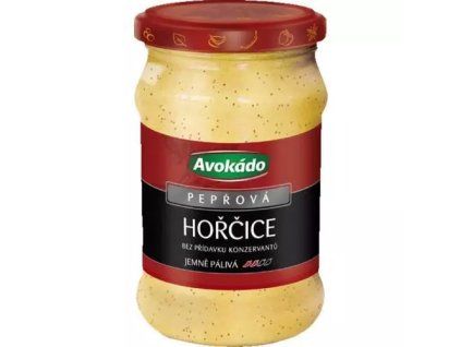 Avokádo hořčice pepřová 296g