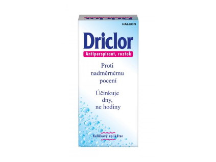 Driclor AP roll-on 20ml Nadměrné pocení