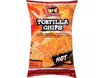 Don Fernando Tortilla chips chilli paprika 200g