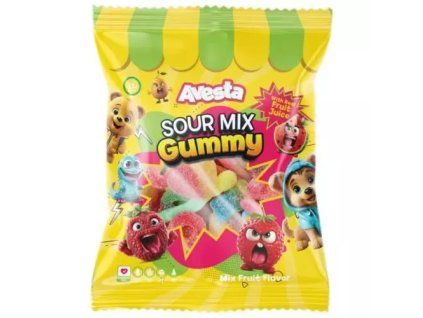 Avesta želé sour mix party /12/ 80g