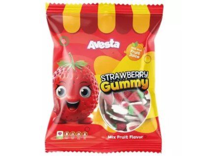 Avesta želé strawberry gummy /12/ 80g