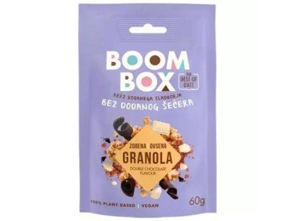 Boom Box granola čokoláda dvojitá 60g