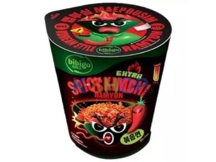 BIBIGO extra spicy kimchi ramyun cup 98g