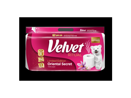 Velvet toal pap 3vr(8ks/fol)Rituál 146m