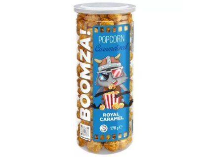 Boomza popcorn royal caramel 170g (UKR)