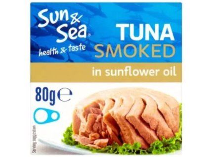 Sun&Sea tuňák zauzený ve slun. oleji 80g EO