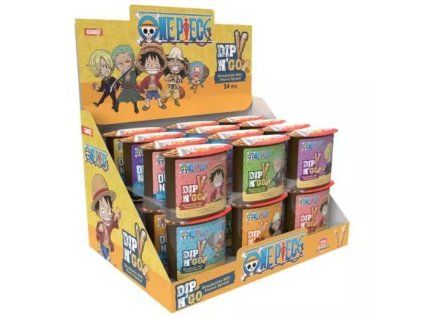 Kandiz tyčinky onepiece dip'n go! peanuts /24/ 55g