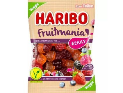 Haribo fruitmania berry veggie 160g N2 LE