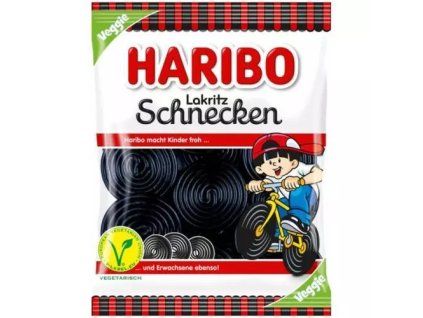 Haribo lakritz schnecken veggie 175g N2 LE
