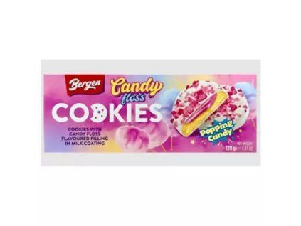 Bergen Cookies candy floss popping 128g