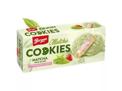 Bergen Cookies matcha strawberry 128g