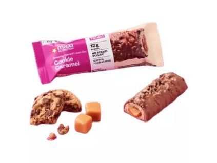 MaxiNutrition Proteinová tyčinka cookie caramel 45g