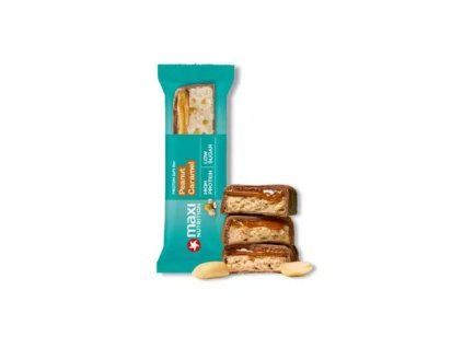 MaxiNutrition Proteinová tyčinka soft peanut caramel 45g