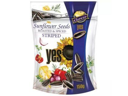 YES pražená slunečnicová semena cheese 150g