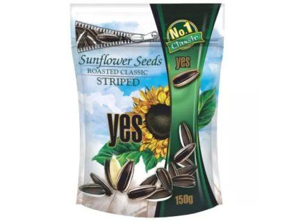 YES pražená slunečnicová semena striped no.1 150g