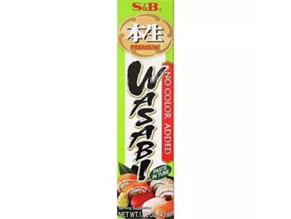 S&B wasabi paste premium 43g