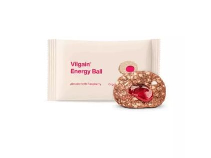 Vilgain Energy ball organic almonds with raspberry jam 30g