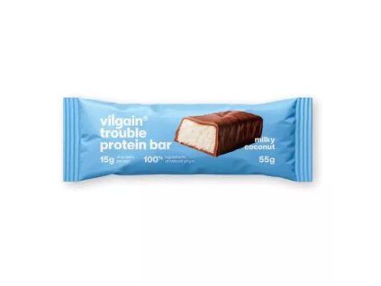 Vilgain Proteinová tyčinka trouble milky coconut 55g