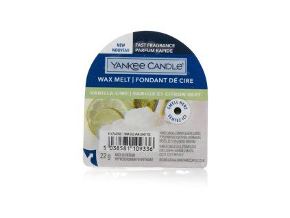 YANKEE CANDLE VANILLA LIME VONNÝ VOSK DO AROMALAMPY NOVÝ