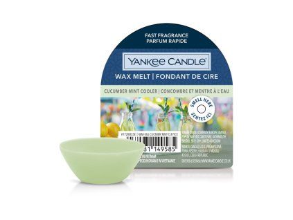 YANKEE CANDLE CUCUMBER MINT COOLER VONNÝ VOSK DO AROMALAMPY NOVÝ
