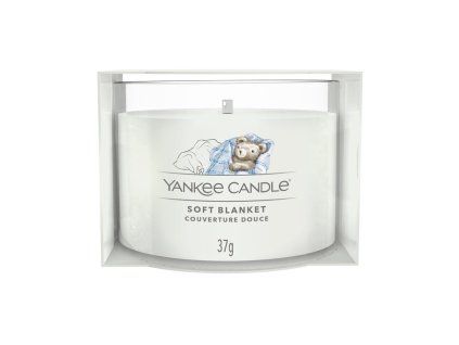 YANKEE CANDLE VOTIVNÍ SVÍČKA PLNĚNÁ VE SKLE SOFT BLANKET