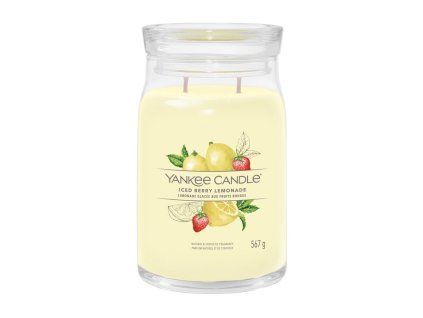 YANKEE CANDLE ICED BERRY LEMONADE SIGNATURE VELKÝ