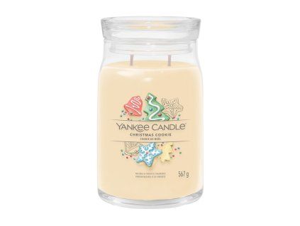 YANKEE CANDLE CHRISTMAS COOKIE SIGNATURE VELKÝ