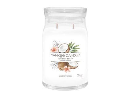 YANKEE CANDLE COCONUT BEACH SIGNATURE VELKÝ