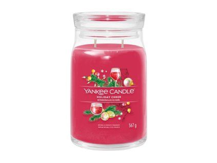 YANKEE CANDLE HOLIDAY CHEER SIGNATURE VELKÝ