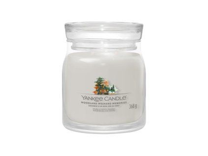 YANKEE CANDLE WOODLAND WEEKEND MEMORIES SIGNATURE STŘEDNÍ