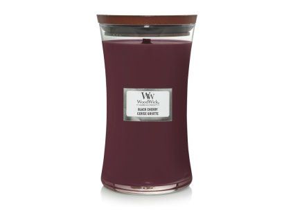 WoodWick Black Cherry váza velká