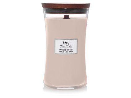WoodWick Vanilla & Sea Salt váza velká