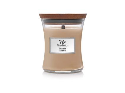 Woodwick Cashmere svíčka střední