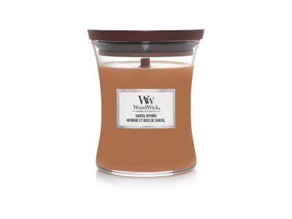 Woodwick Santal Myrrh váza střední