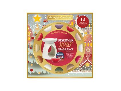 Yankee Candle sada 12 vosků a aromalampy 2024