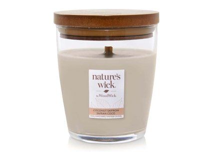 Nature's Wick Tumbler střední Coconut Saffron