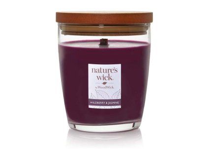 Nature's Wick Tumbler střední Wildberry & Jasmine