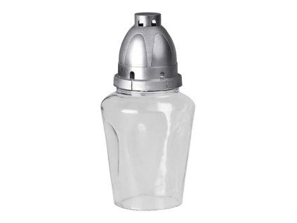 Hřbitovní kryt 105x200 sklo víčko plast