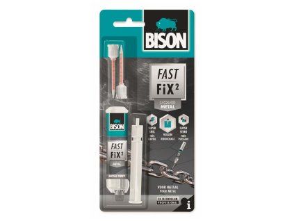 BISON dvousložkové lepidlo FAST FIX METAL 10 g