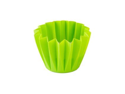 Citronella dvouknotá lampion plast zelená 130x90 mm