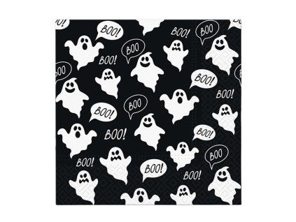 Ubrousky 33 cm – Boo Black