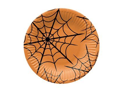 Párty tanieriky Halloween 23 cm – 8 ks