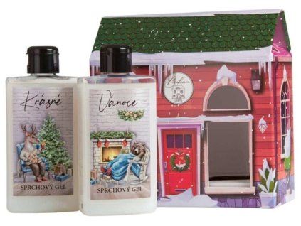 Vánoční kosmetický balíček 2x sprchový gel 200 ml