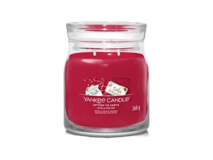 YANKEE CANDLE LETTERS TO SANTA SIGNATURE STŘEDNÍ