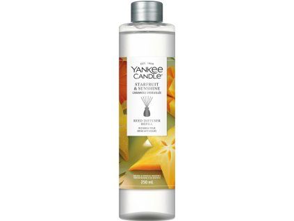 YANKEE CANDLE SIGNATURE STARFRUIT & SUNSHINE REED NÁPLŇ 250 ml