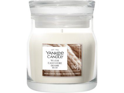YANKEE CANDLE WARM CASHMERE SIGNATURE MALÝ