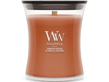 Woodwick Pumpkin Praline svíčka střední