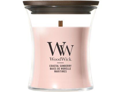 WoodWick Coastal Sunberry svíčka malá