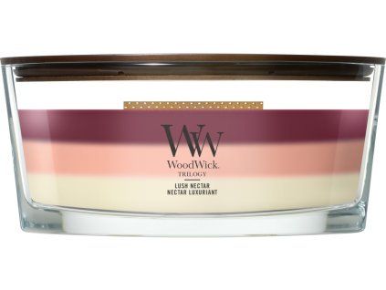 WoodWick Trilogy Lush Nectar svíčka loď