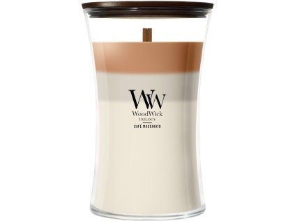 WoodWick Trilogy Café Macchiato svíčka velká